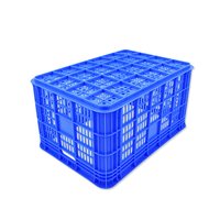 PP HDPE Transshipment Basket Food Vegetable Plastic Crate For sale