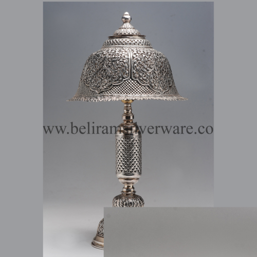 Nakshi Antique Silver Lamp