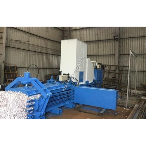 Fully Automatic Paper Baling Press Machine By ISHA ENGINEERING AND CO