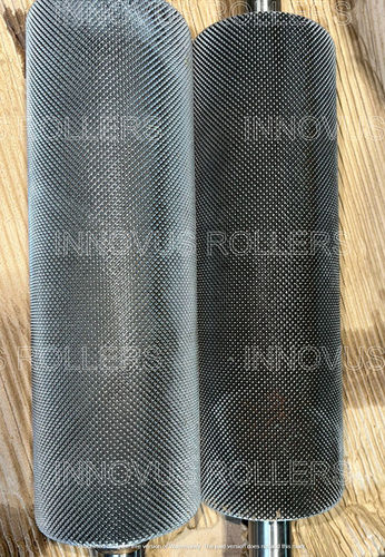 Silver Steel Embossing Rollers