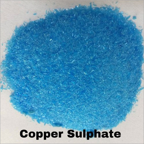 Blue Copper Sulphate Storage: Dry Place