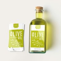 Vinyl Labels - 4x2 Inches, Glossy Green Finish | Durable, Waterproof, Permanent Adhesive, Rectangle Shape, Pack Of 100 Labels