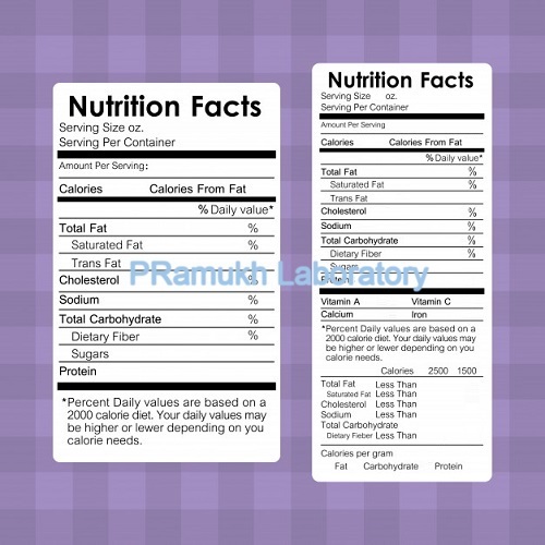 Nutritional Evaluation Testing Services