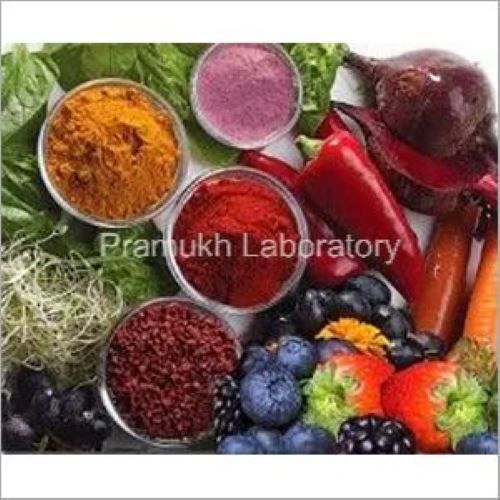 Natural Food Additive Testing Services
