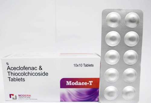Aceclofenac (100mg) + Thiocolchicoside (4mg)
