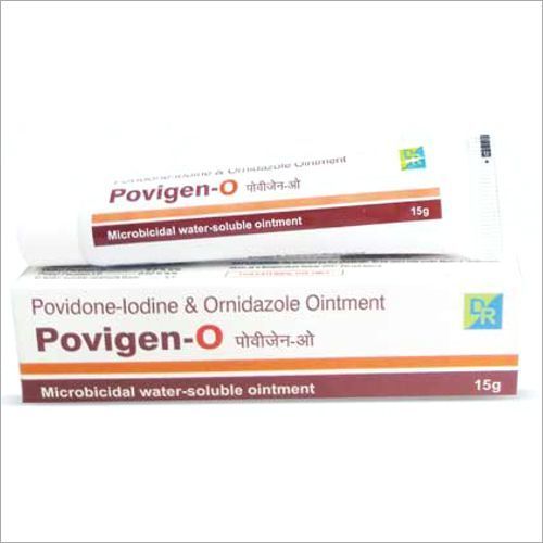 Povidone Iodine And Ornidazole Cream Grade: A