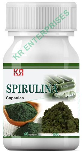 Spirulina Capsule Age Group: For Adults