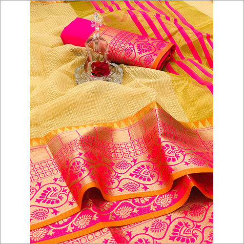Casual Fancy Bangalori Silk Saree