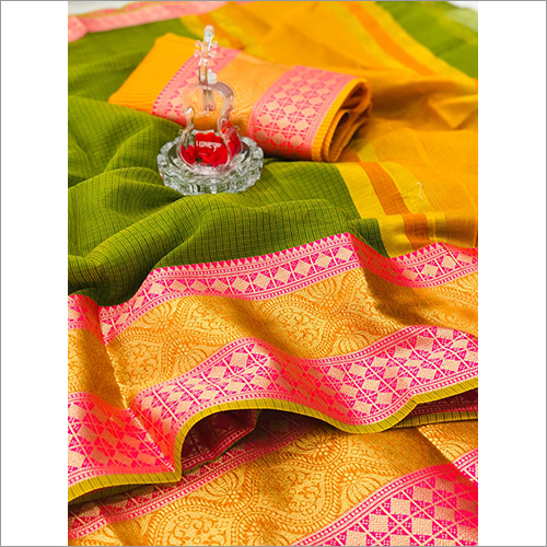 Casual Soft Bangalori Silk Saree