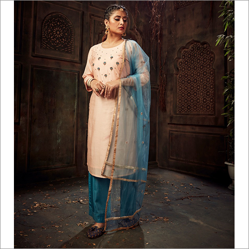Indian Ladies Silk Suit