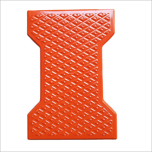 Paver Block - Various Sizes and Thicknesses | Non-Slip Orange Finish