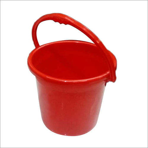 Any Color Plastic Red Bucket