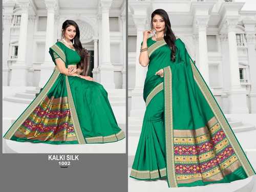 Party Wear New Festival Banarasi Silk Patola Saree