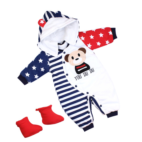 Baby Boys and Girls Cotton Romper Dress