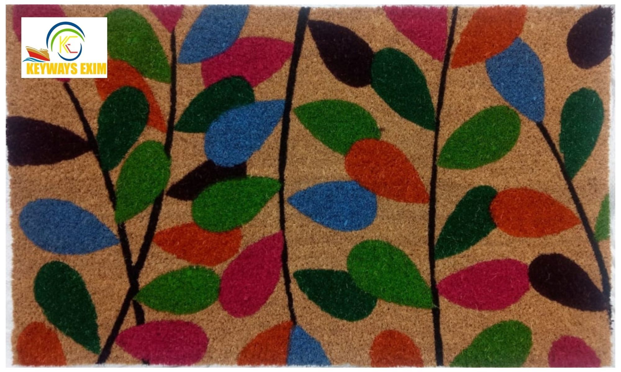 PVC Backed Coir Mats Exporter,PVC Backed Coir Mats Wholesaler,Trader