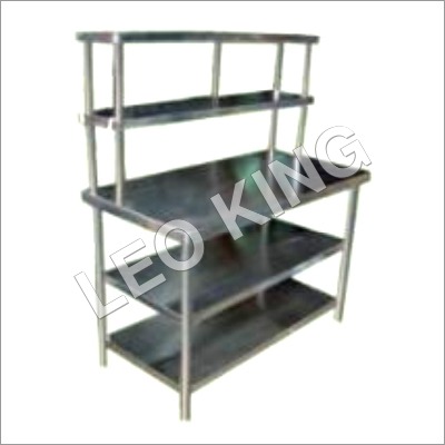 Kitchen Steel Pick-UP Service Table