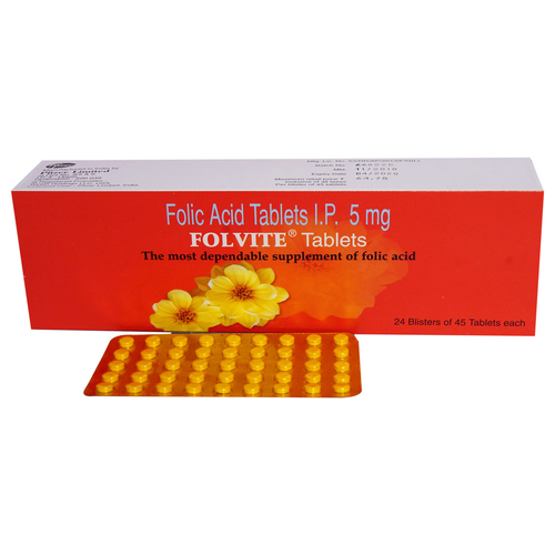 Folic Acid Tablets Recommended For: All