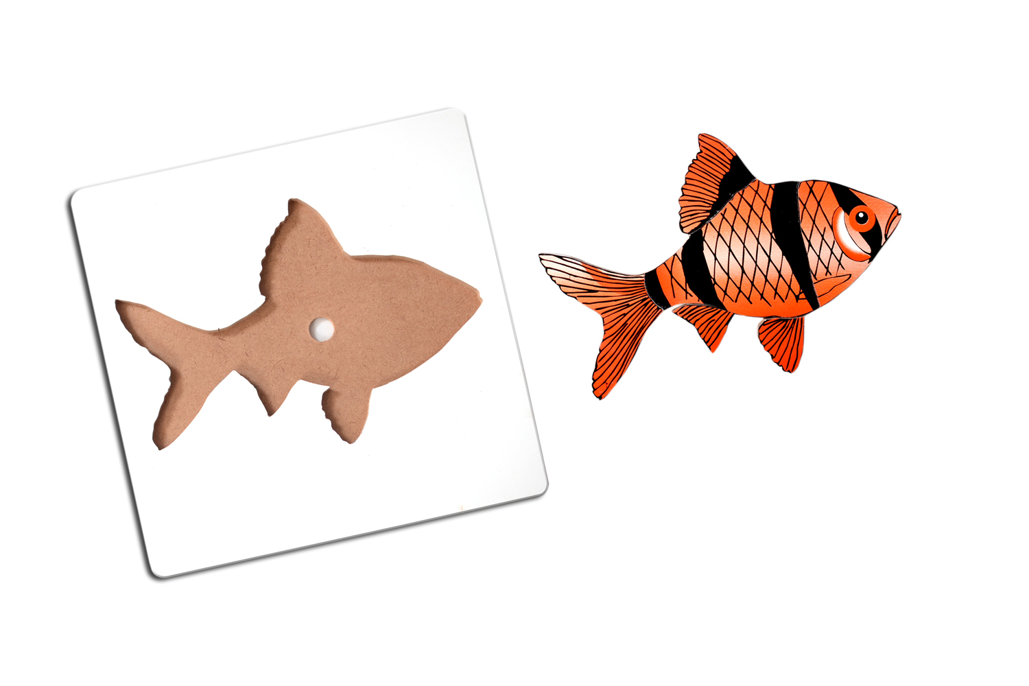 Kidken FISH Puzzle For 2 Year Old Kids And Above