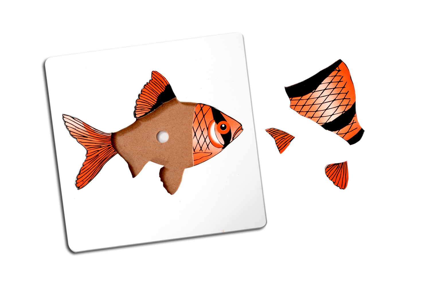 Kidken FISH Puzzle For 2 Year Old Kids And Above