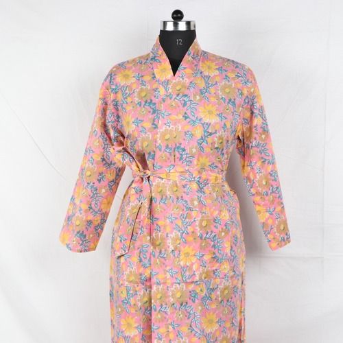 Woman Cotton Bathrobe