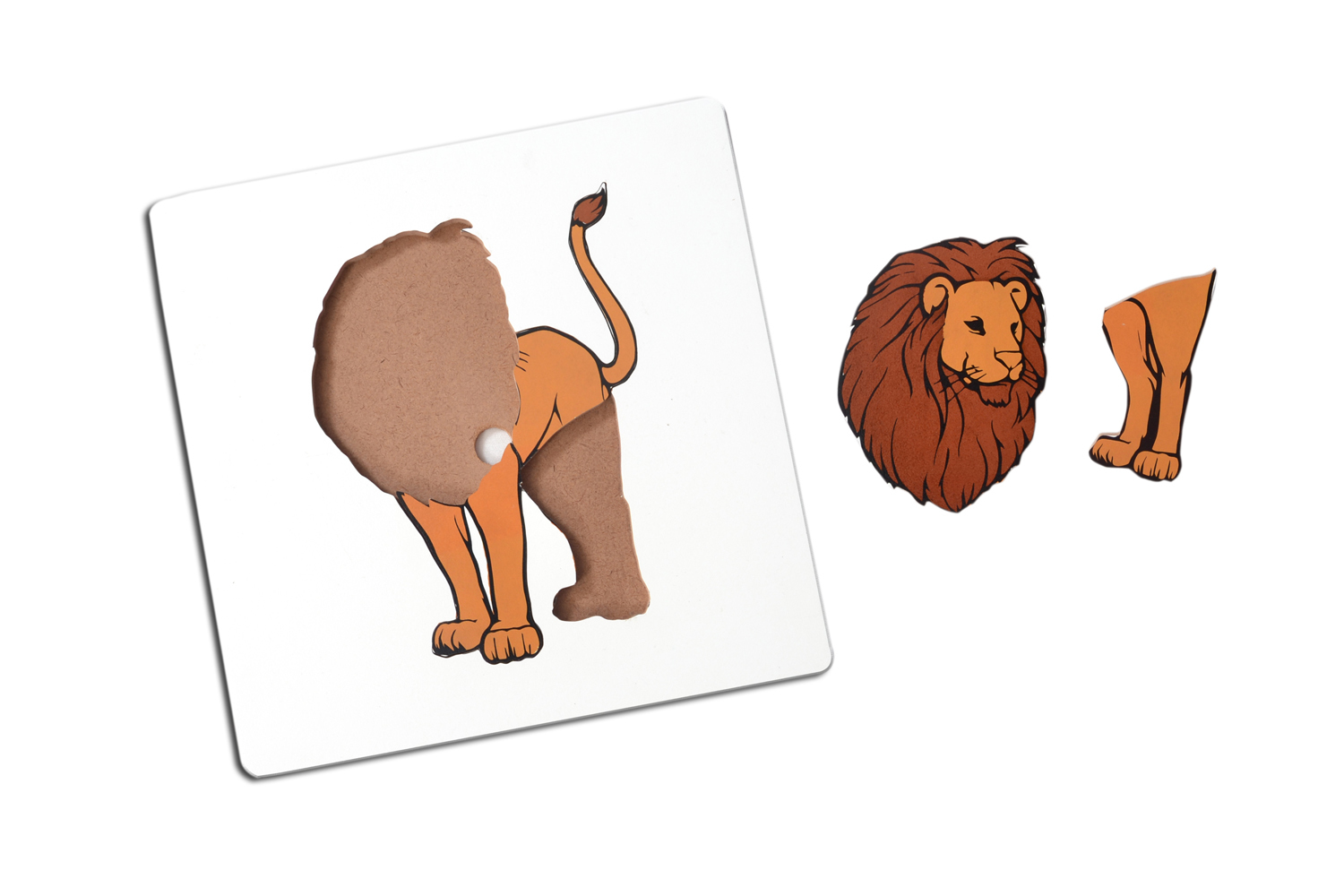 Kidken Lion Puzzle For 3 Year Old Kids And Above