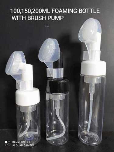 Plastic Foaming Bottles With Brush Pump