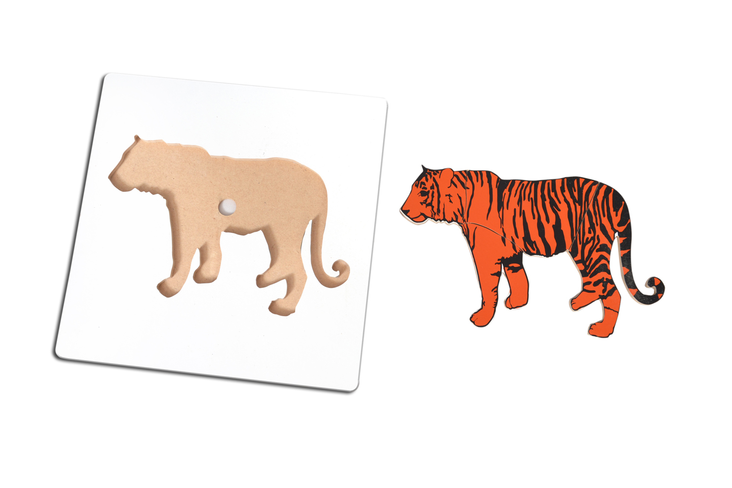 Kidken Tiger Puzzle For 3 Year Old Kids And Above