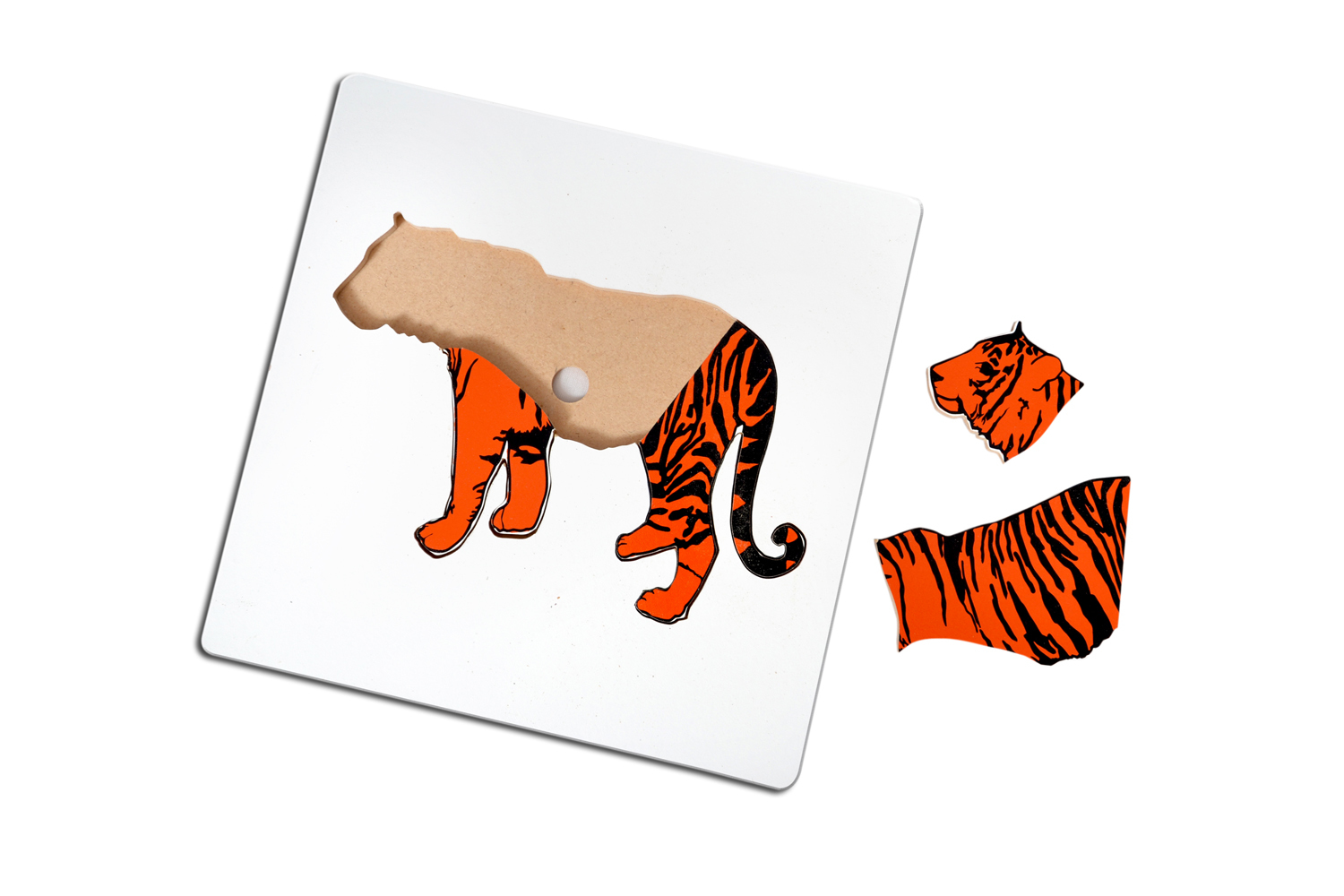 Kidken Tiger Puzzle For 3 Year Old Kids And Above