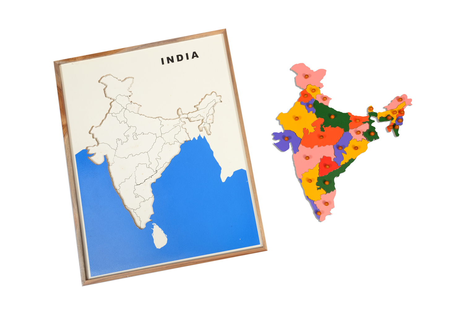 Kidken Mapology of India Puzzle-Educational Toy and Play & Learning Aid Puzzle