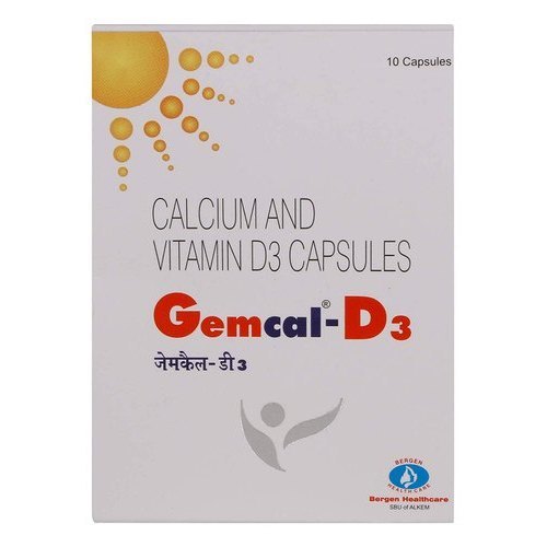 Calcium and Vitamin D3 combination Capsules