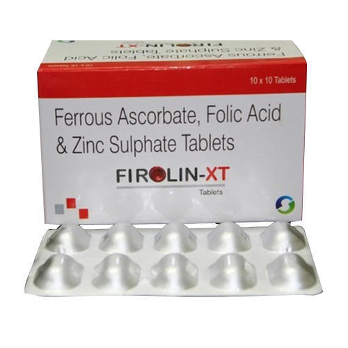 Ferrous Ascorbate Folic Acid and Ascorbic Acid Tablets