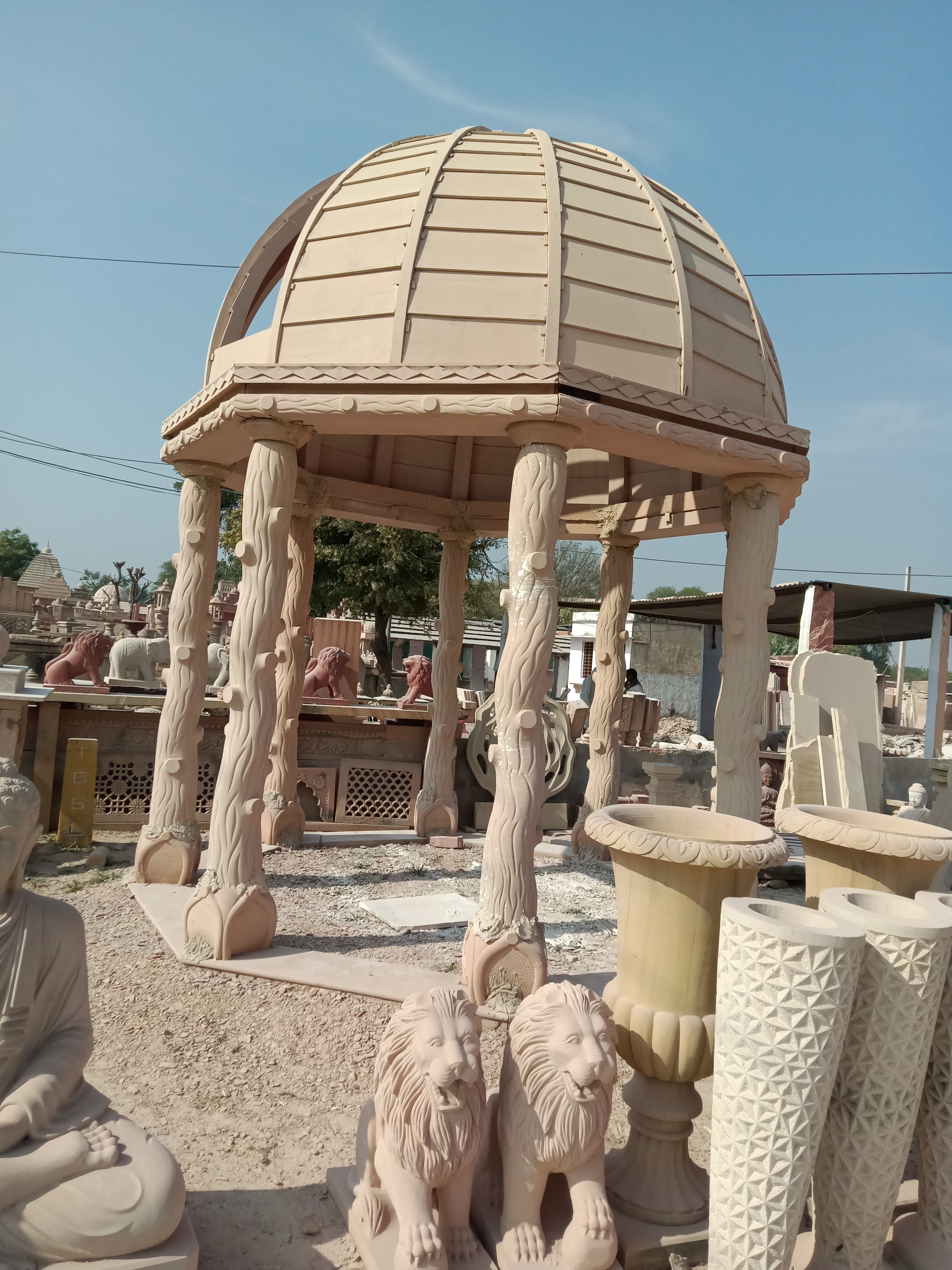 Sandstone Chatri or Tomb