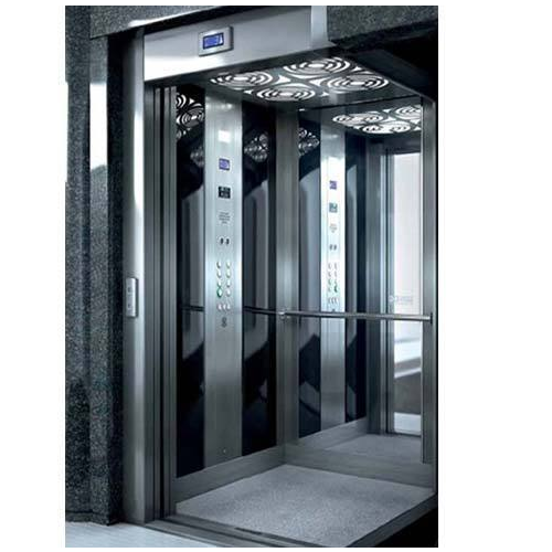 Stainless Steel Krisha Engineering Commercial Passenger Lift