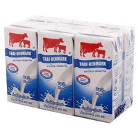 200ml X 6pcs Thai-danish Uht Milk Plain Flavor Packaging: Box