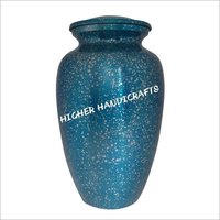 Sky Blue Cremation urn