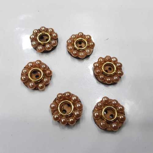 WOODEN PEARL STICKING BUTTON