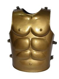 Brown Antique Greek Muscle Armour