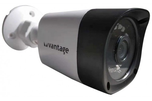 Bullet Camera - 5 Megapixel HD Resolution, Waterproof Plastic Design, 161mm Length, White Color, 20m IR Range, True Day & Night Vision, Remote Control, 1080p Video Quality