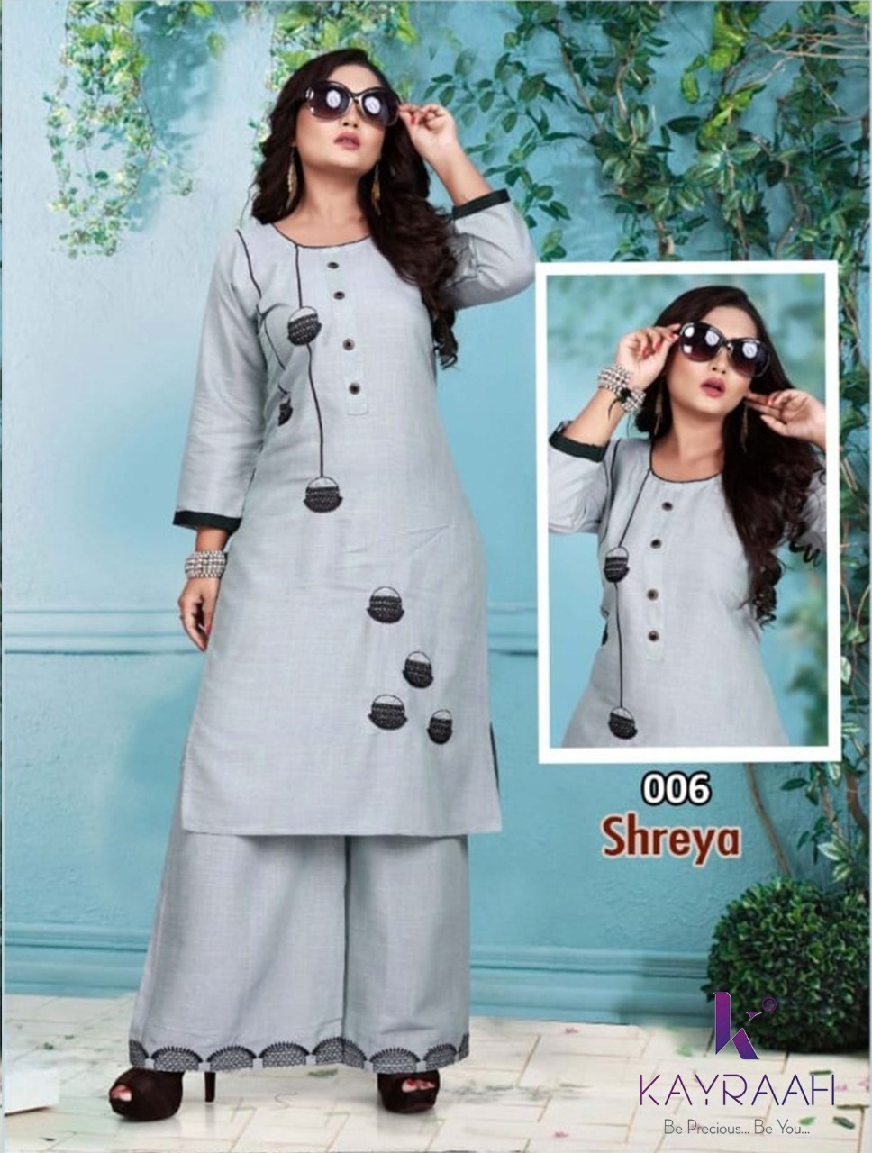 Designer Rayon Kurtis
