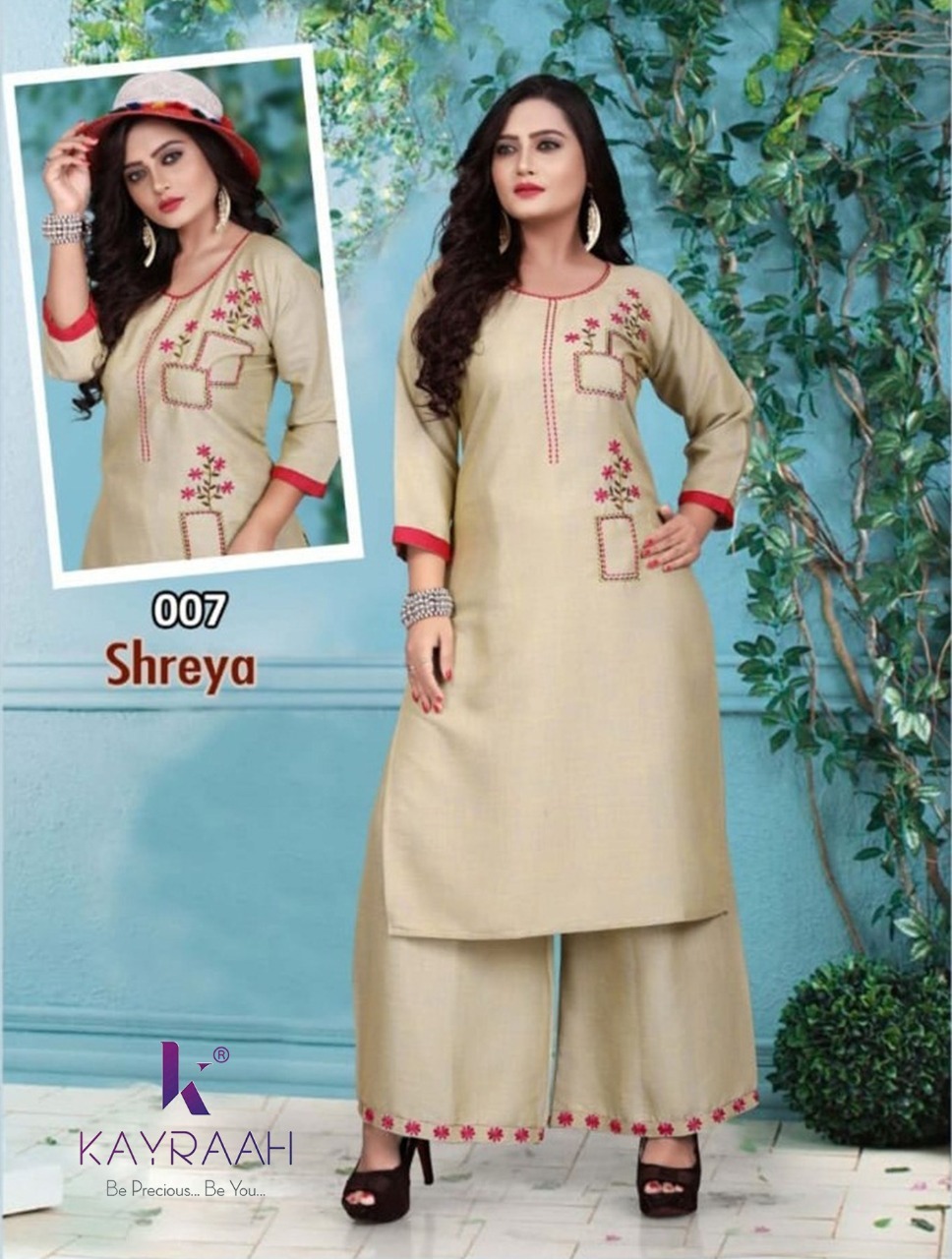 Designer Rayon Kurtis
