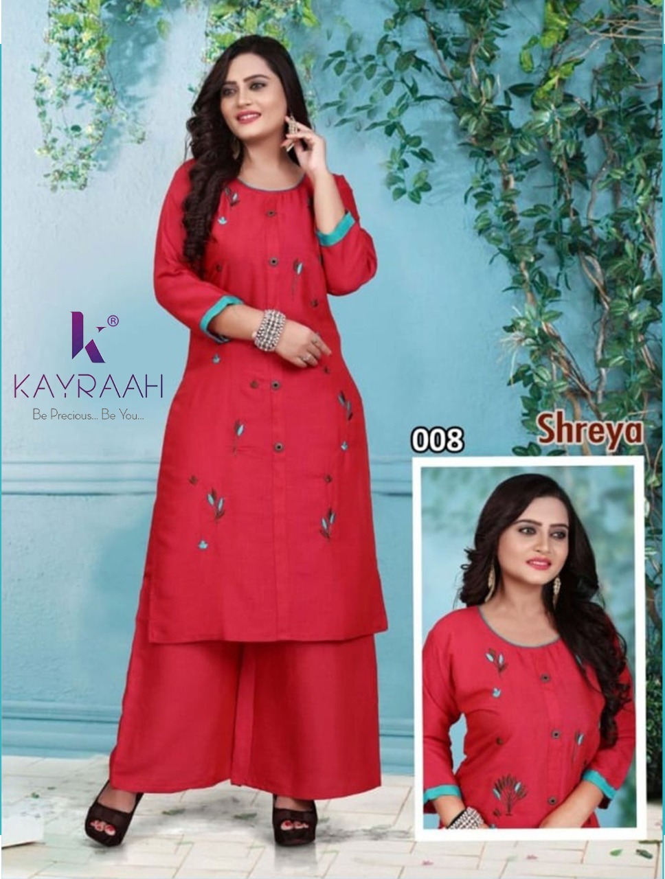 Designer Rayon Kurtis