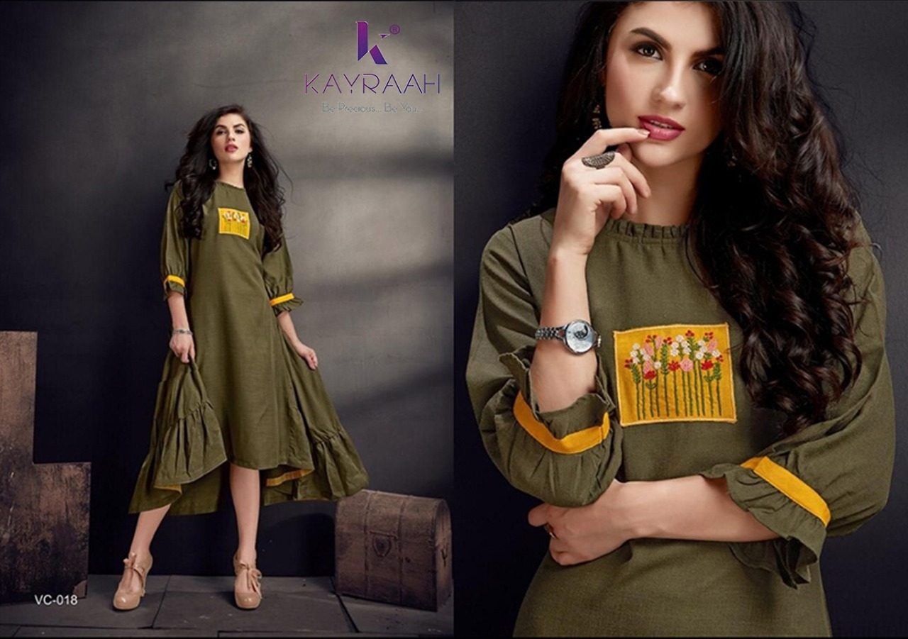 Fancy Rayon Kurtis