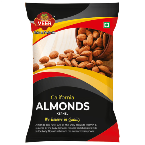 Multicolor Almonds Pouch Dry Fruit Packaging Pouch