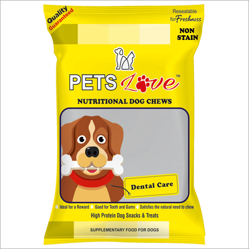 Dog Chews Packaging Pouch