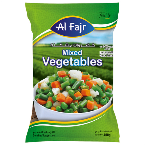Mixed Vegetables Packaging Pouch Frozen Packaging Pouch