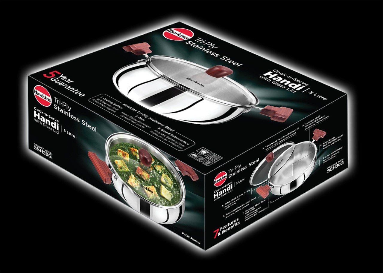 Hawkins Stainless steel Triply Cookware