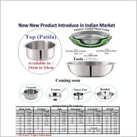 Stainless Steel Triply Cookware