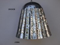 Pendant Lamp Hammered In Aluminum