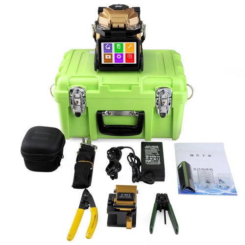 Solwet Fiber Optics Splicing Machine  T-319S Dimension(L*W*H): 120(W)*120(D)*130(H)Mm Millimeter (Mm)