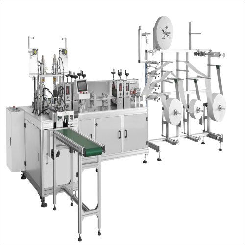 Automatic Face Mask Making Machine With Ear Loop Fixings